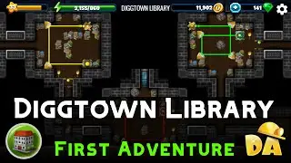 Diggtown Library | First Adventure #8 | Diggy's Adventure