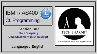 cmp Statement  in shell script | cmp  keyword  in shell script | ibmi