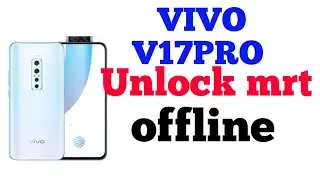 Vivo v17pro unlock by mrt Dongle
