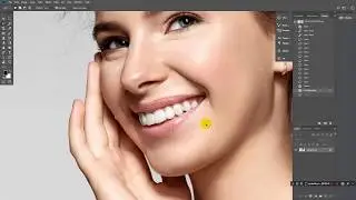 Photoshopta diş beyazlatma