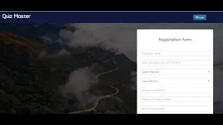 Quiz Master - online quiz system built on PHP, JS and HTML