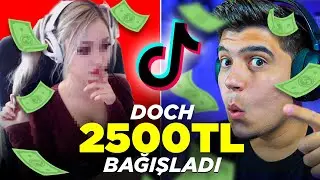 PUBG MOBILE TİKTOK YAYINCILARINA BAĞIŞ YAPTIM!!
