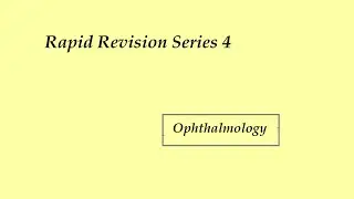 Ophthalmology Rapid Revision series 4