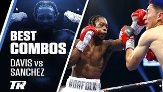 Keyshawn Davis Best Combos vs Esteban Sanchez | BOXING HIGHLIGHTS