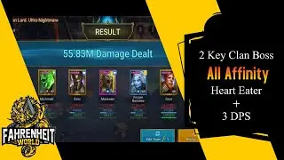 Heart Eater Clan Boss Unkillable 1 Key Potential All Affinity Raid Shadow Legends