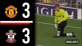 Manchester United v Southampton | Highlights | 1999/2000