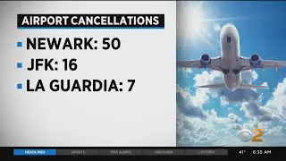 Flight Cancellations Continue As COVID Staffing Shortages Impact Airlines