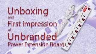 Unboxing and First impression of unbranded Power Extension Board || Alltricks #gadgets #bestgadgets