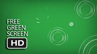 Free Green Screen - Cartoon Water Ripple 2