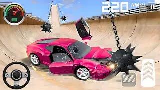 Real Car Crash Simulator Game - 3D Crazy Sports Car Racing - Android GamePlay