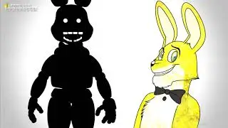 Five Nights At Freddys 3   ТЕНЬ БОННИ Shadow Bonnie