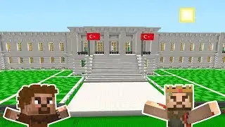 ARDA VE RÜZGAR SARAY YAPTIRIYOR! 😱 - Minecraft