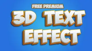 Create Free Premium 3d Text Effect in Illustrator