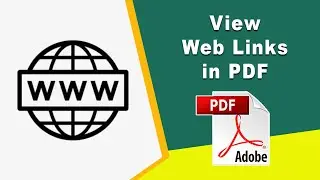 How to view hyperlinks in pdf using Adobe Acrobat Pro DC