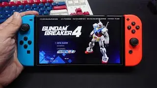 GUNDAM BREAKER 4 Gameplay On Nintendo Switch Oled