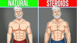 How Much Muscle Can You Build with AND without Steroids?