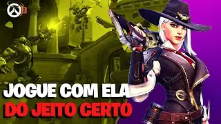 COMO JOGAR DE ASHE - OVERWATCH 2