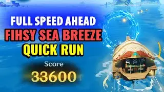 Fishy Sea Breeze - Full Speed Ahead Quick Run | Midsummer Island Adventure Genshin Impact