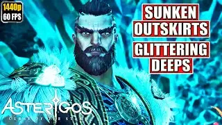 Asterigos Curse of the Stars [Sunken Outskirts - Glittering Deeps] Gameplay Walkthrough [Full Game]