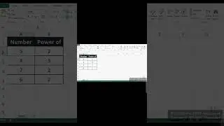 How to calculate square value of any number in excel-full video in comments