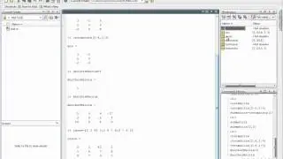 Matlab Sect 20 Inputting Matrices and Extracting Elements Part 2