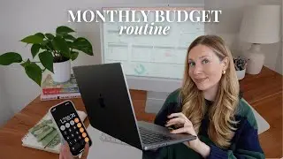 Monthly Budget Routine 💸 budget breakdown, financial goals, business finances & more