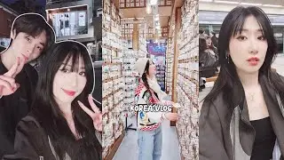 [KOREA VLOG🐇] hongdae shopping, food recs, fancy korean cafes, and busan weekend trip