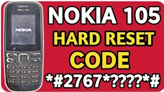 Nokia 105 hard reset kaise kare | How to hard reset nokia 105 | Nokia 105 hard reset #hardreset