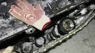 ЧП ! Потерял тележки от бурана