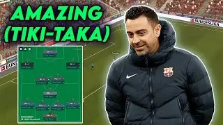 Xavis Barcelona (Tiki-Taka) FM24 Tactics