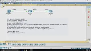 Cisco CCNA Packet Tracer Ultimate labs: Switch and Router Password Recovery. Can you fix?