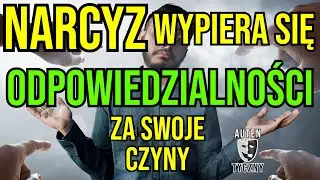 NARCYZ WYPIERA SIĘ ODPOWIEDZIALNOŚCI #narcyz #psychopata #psychologia #rozwój #npd #trauma #ptsd