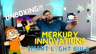 Merkury Innovations Smart Light Bulb Unboxing and Review!