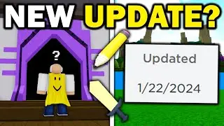 *NEW* SECRET UPDATE!? | Build a boat for Treasure Roblox!
