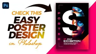 Poster Design Photoshop Tutorial for Beginners - v6