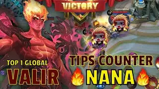 Valir Gameplay | How To Counter Hero Nana | Valir Best Build 2022 | Build Top 1 Global Valir - MLBB