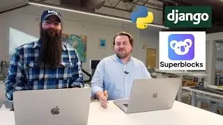 Building apps from legacy databases in 20 minutes with Django and Superblocks.