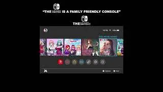 "The Nintendo Switch Is A Family Friendly Console"... The Nintendo Switch In Question: