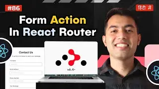 #88: Handle Contact Form Data with React Router Form Component & Action