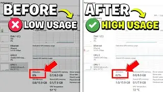 🔧HOW TO FIX LOW GPU USAGE WHILE GAMING! ✅ (FIX LOW FPS & STUTTERS)