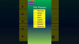 Planets and their names 