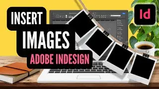 How to Insert Images in INDESIGN // Beginner Adobe Tutorial to Place Image