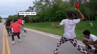He Got Popped With An Egg!