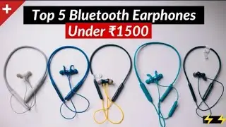 Top 5 Best Bluetooth Neckband  Earphones Under 1500 ₹ 2022 ||  Best Bettery Pickup Neckband ⚡⚡