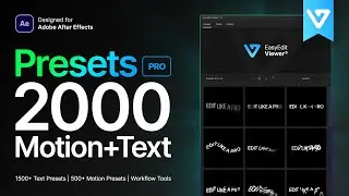 2000+ Presets Pro | Best Tool for Animation in After Effects | Giveaway😱