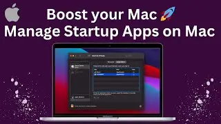 How to Stop Unnecessary Startup Applications in macOS