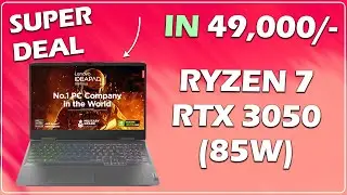 Super Deal Don't Ignore -  Ryzen 7 RTX 3050 In 49000 - Ideapad Gaming 3