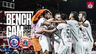 BENCH CAM | Arema FC vs Persija [BRI Liga 1 2024/2025]