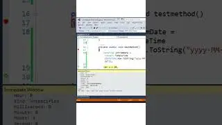 Immediate Window in Visual Studio 