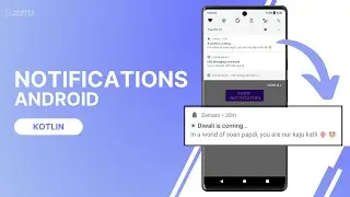 Notifications in Android Studio using Kotlin | ft. 